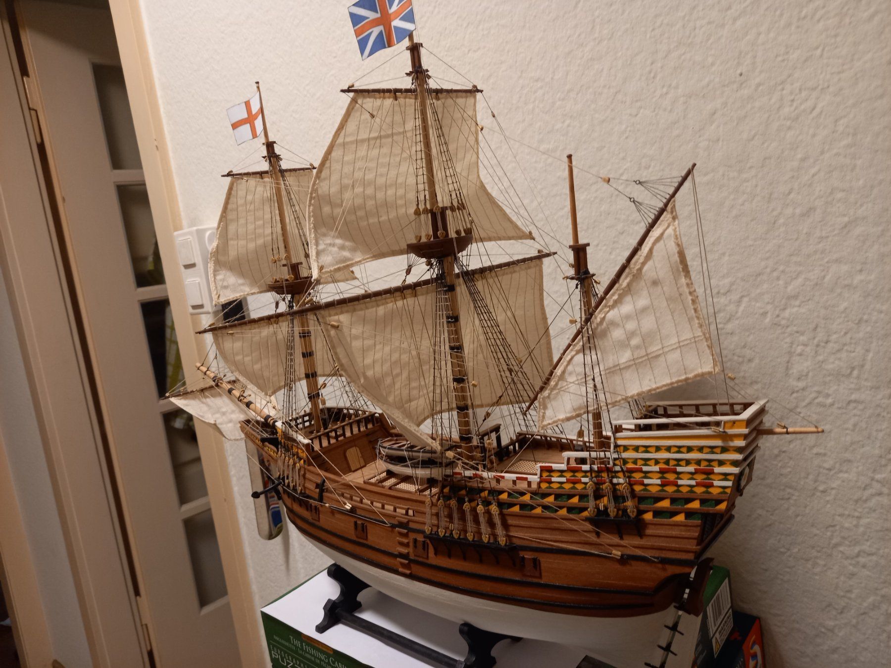 Kit di modellismo & Modellini statici: Holzschiff der Mayflower – Usato da Luzern venduto da titanic68 3