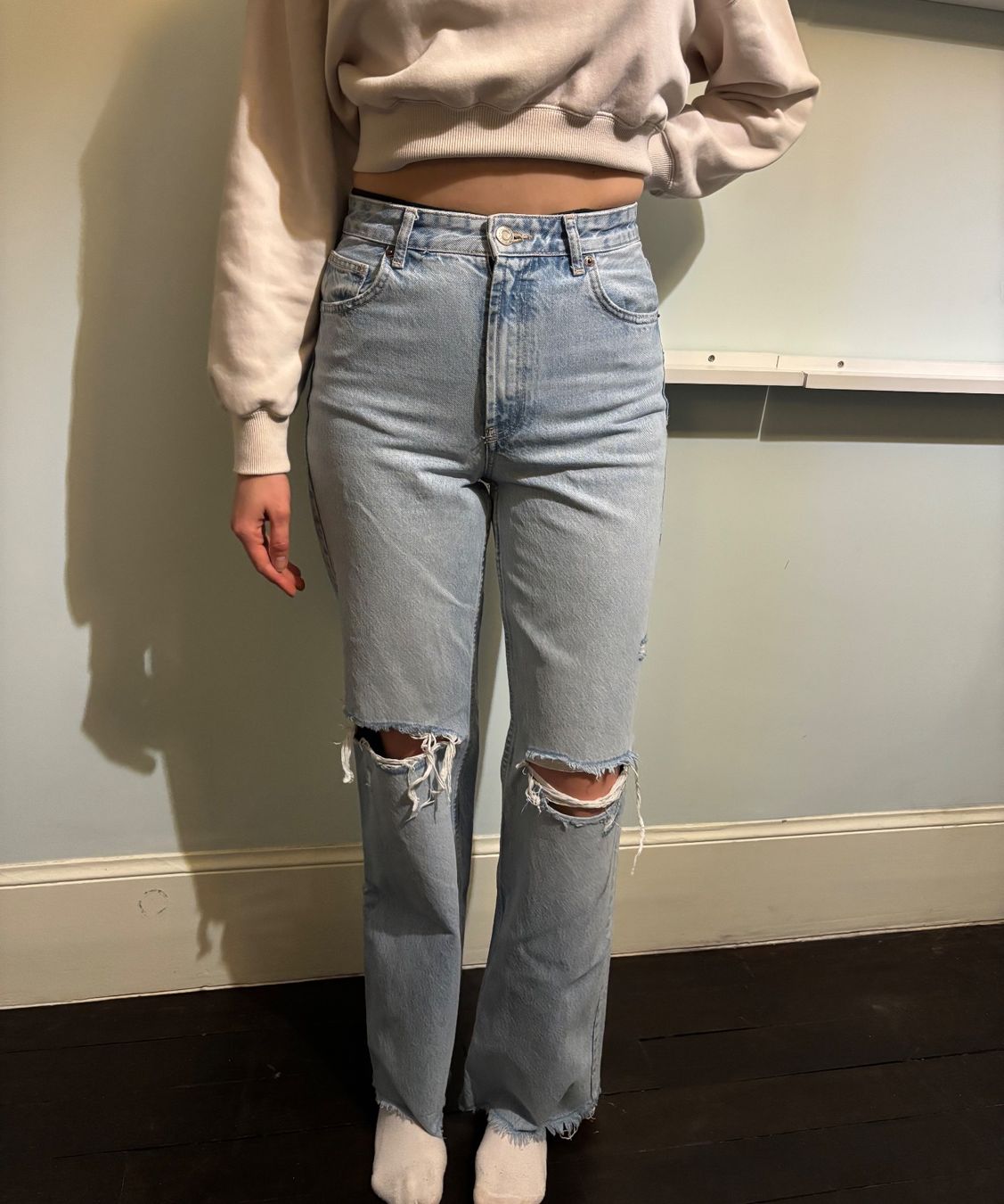 Zara Jeans: Zara jeans Größe 38 – Nuovo (secondo la descrizione) da Dübendorf venduto da eli_dt6x 6