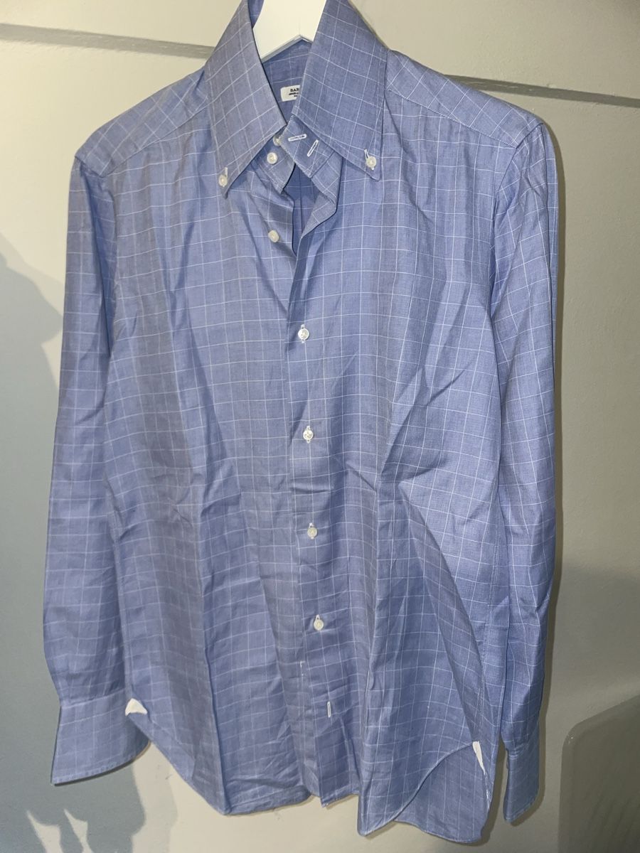 Camicie: Barba Napoli Herrenhemd Gr. 38 Button-Down, neuwertig – Usato da Zürich venduto da pacta_sunt_servanda 4