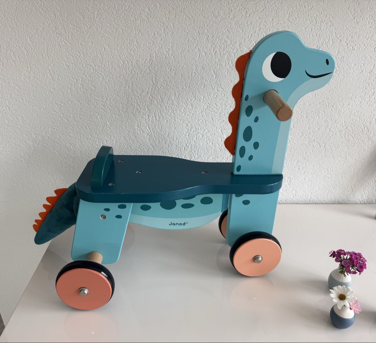 Janod Fahrzeuge für Kinder: Janod Dino Portosaurus Rutscher – Gebraucht aus Steffisburg von NadiTh