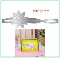 Neue Stanzschablone Blumenornament