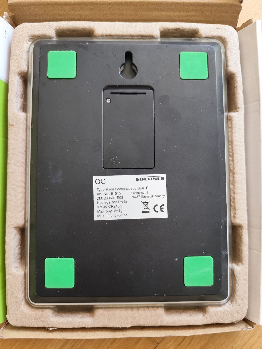 Soehnle Balances de cuisine: Soehnle Page Compact 300 Slate Kitchen Scale – D'occasion à Zürich par chu_dn2x 3