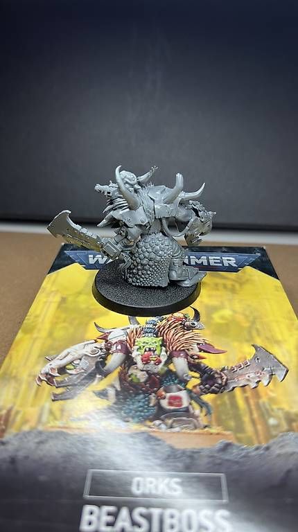 Kit di modellismo & Modellini statici: Warhammer 40000 - Ork Beastboss – Usato da Zürich venduto da ben_5pcn 1