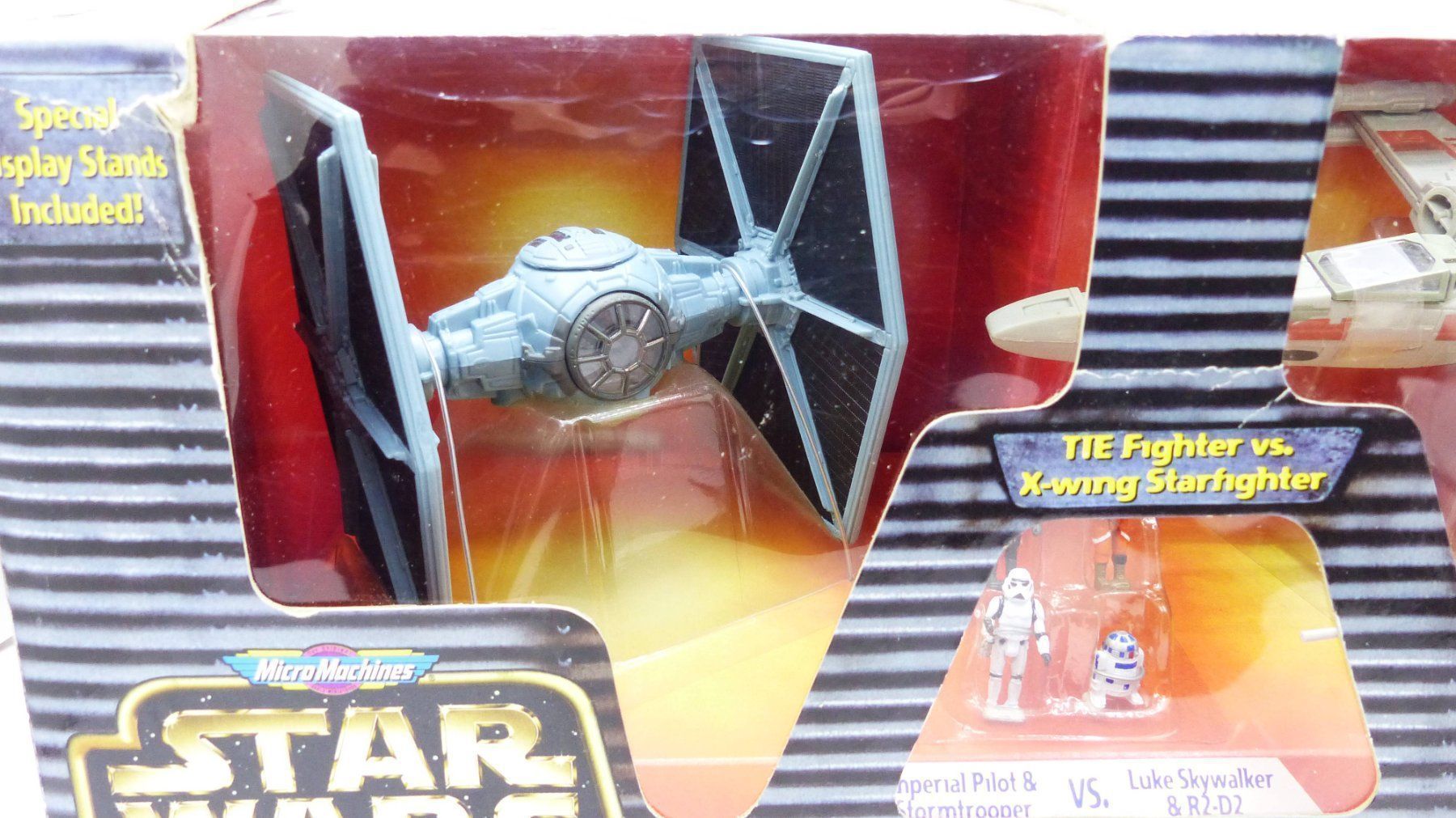 Star Wars Statuette: STAR WARS ACTION FLEET MICRO MACHINES TIE-FIGHTER VS. X-WING – Nuovo e nell'imballaggio originale da Lugano venduto da YouWantUS 1