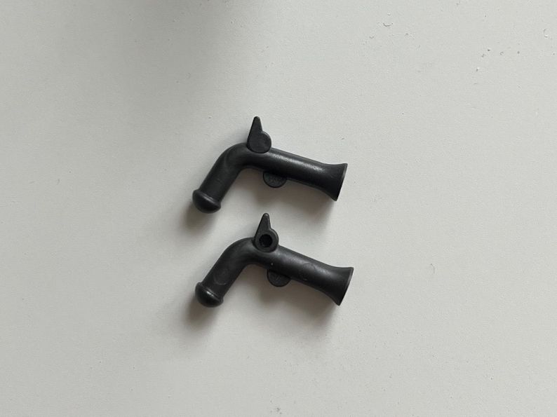 Lego Kit di costruzioni: Lego Flintlock Pistol, Pearl Dark Gray – Usato da Hirschthal venduto da TamSwissBricks