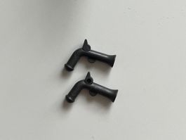 Lego Flintlock Pistol, Pearl Dark Gray