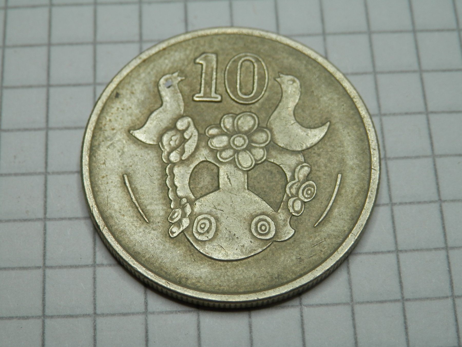 Tutti le monete: Zypern 10 Cent, 1991 – Usato da Weiach venduto da weiach81 1
