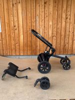 Kinderwagen Gestell Quinny Schwarz guter Zustand 3 Teile
