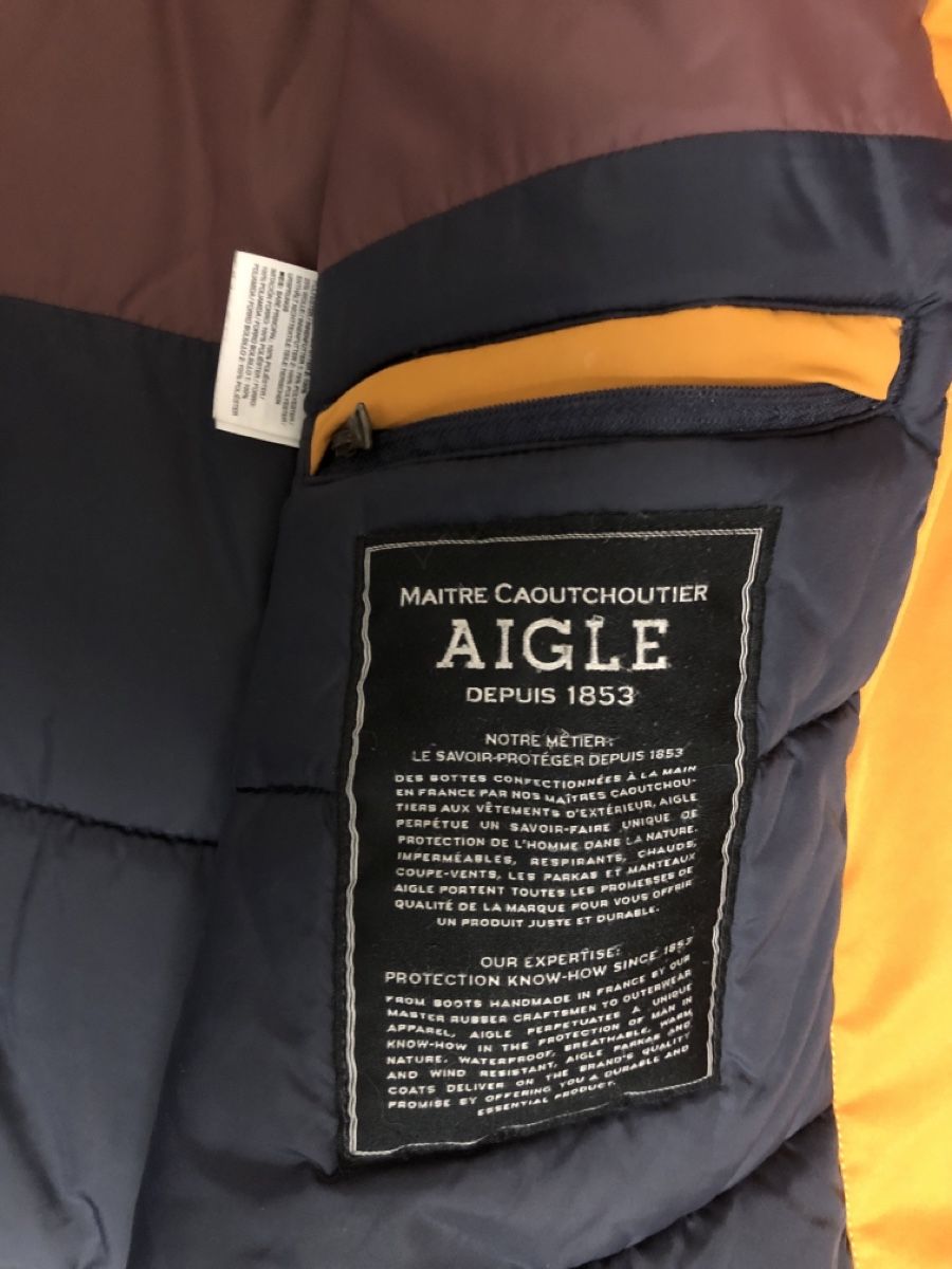 Giacche: Goretex Winterjacke Aigle Grösse 38 Orange – Usato da Zürich venduto da sab_d82w 6