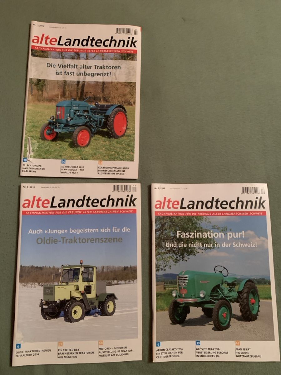 Riviste & Magazine: Alte Landtechnik 2016 – Usato da Niederönz venduto da and_v5z7