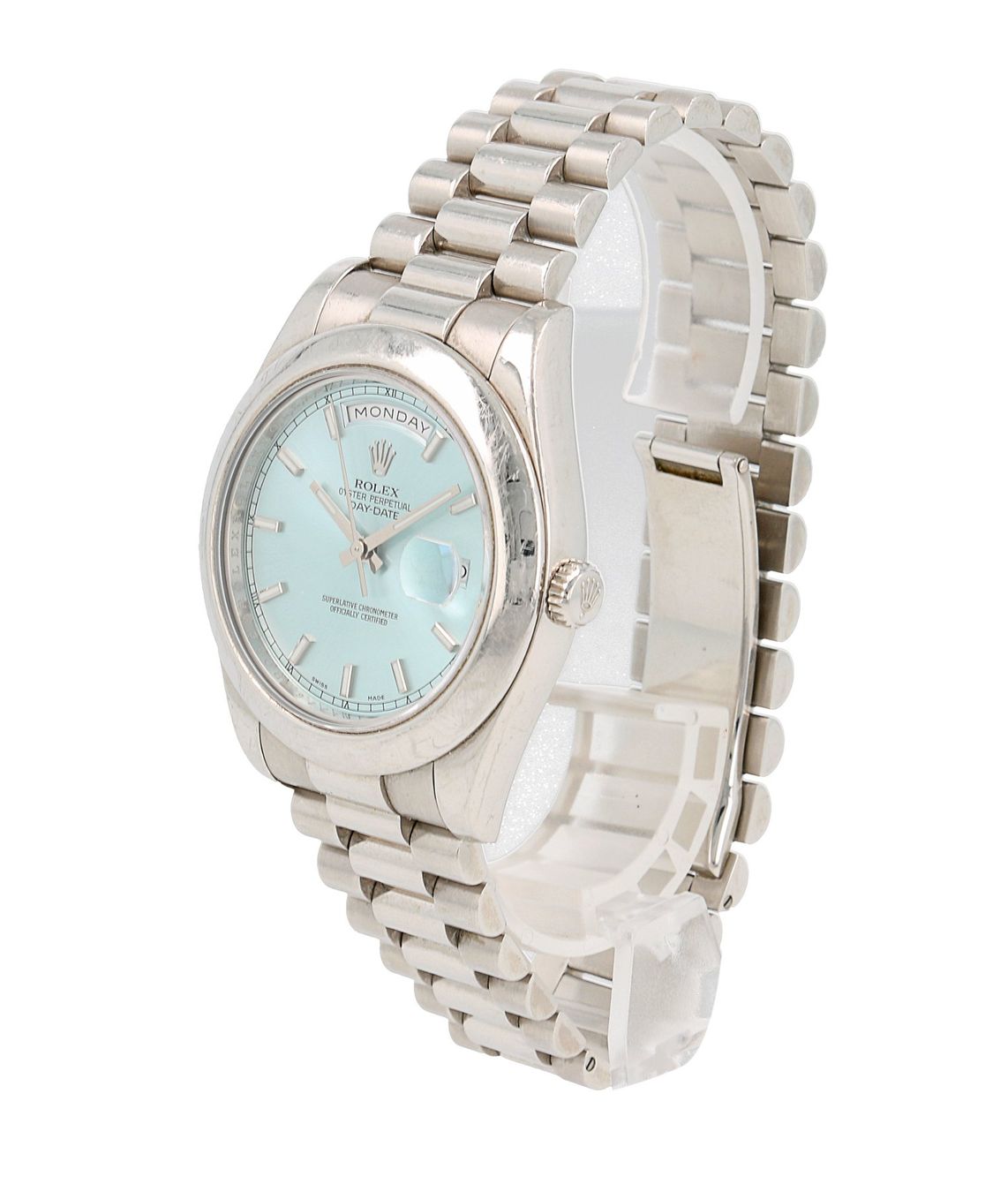 Rolex Orologi: Rolex Day-Date II ref 218206 Ice Dial 41mm 2009 full-set – Usato da Stabio venduto da phi_k5ws 2
