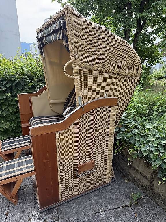 Sessel: Strandkorb in gutem Zustand – Gebraucht aus Zürich von mai_9syp 3