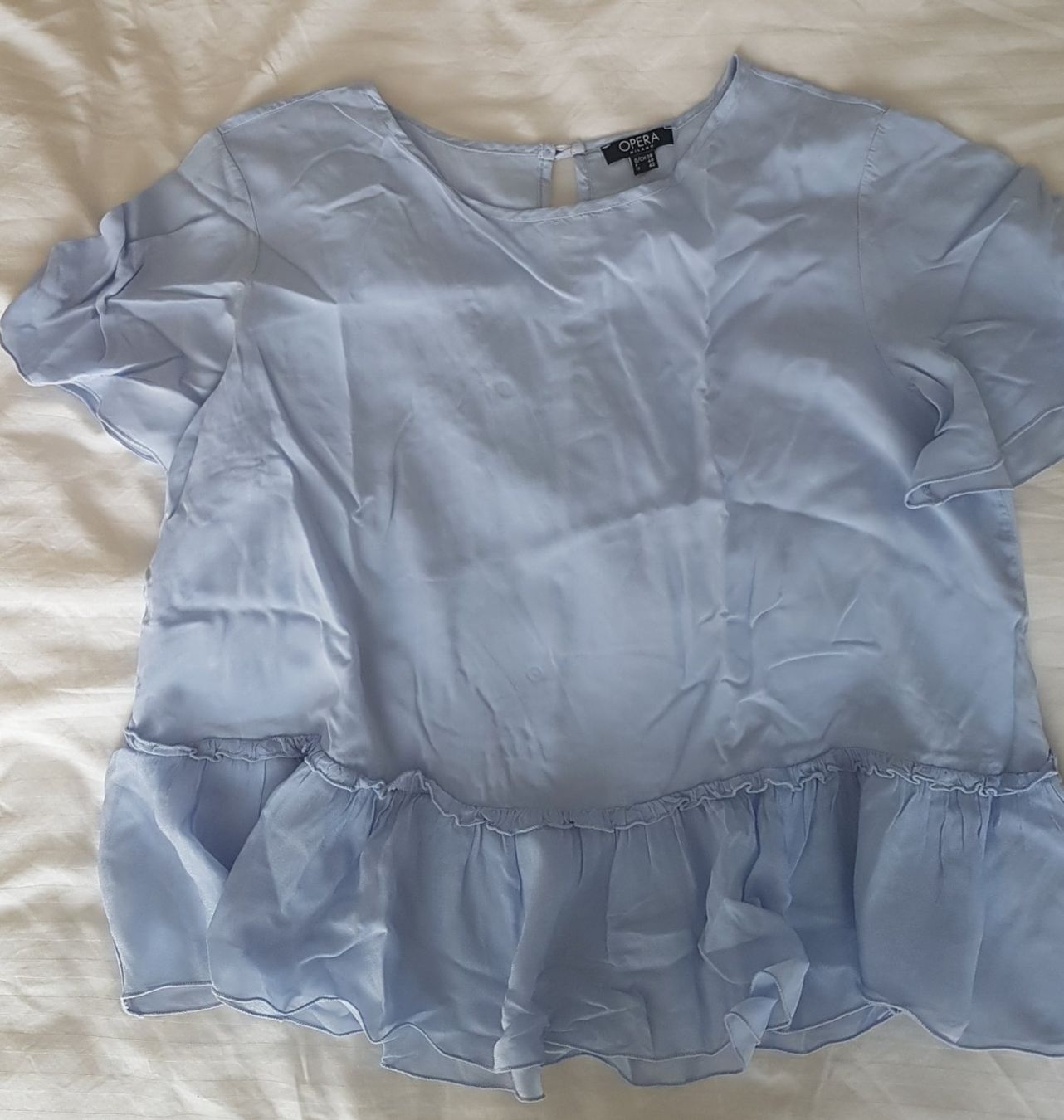 Blusen: Bluse mit Volant, Gr. 36 – Gebraucht aus Basel von Luzora 2