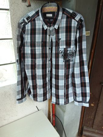 Herren Hemd Blue-Blooded Rags kariert gebraucht Zustand