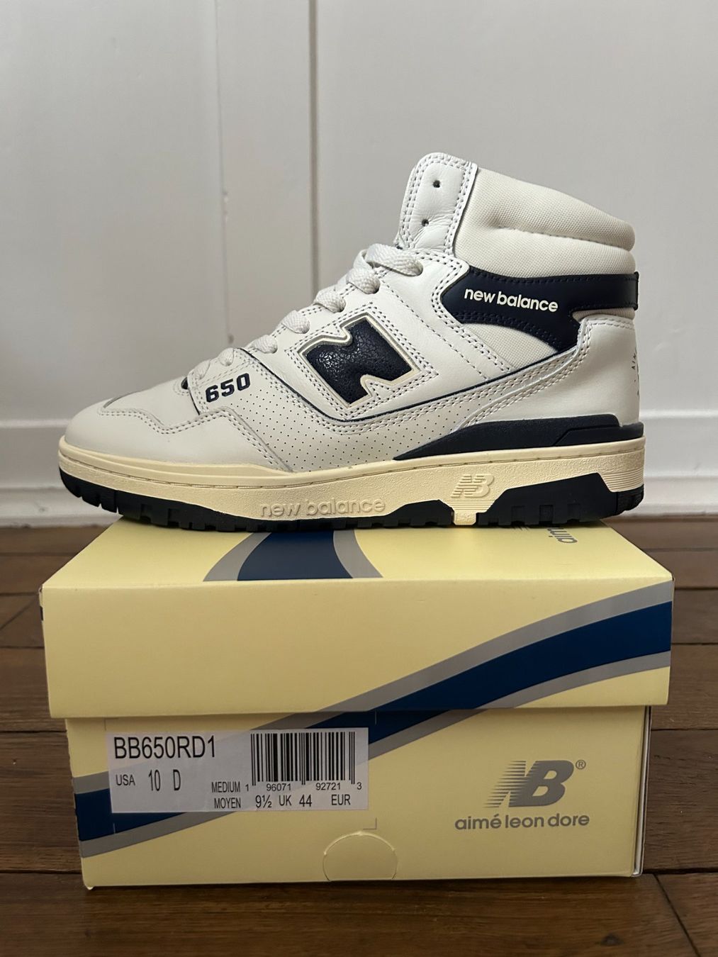 New Balance Scarpe da uomo: New Balance 650 Aime Leon Dore Navy – Nuovo (secondo la descrizione) da Ennenda venduto da KUROI14