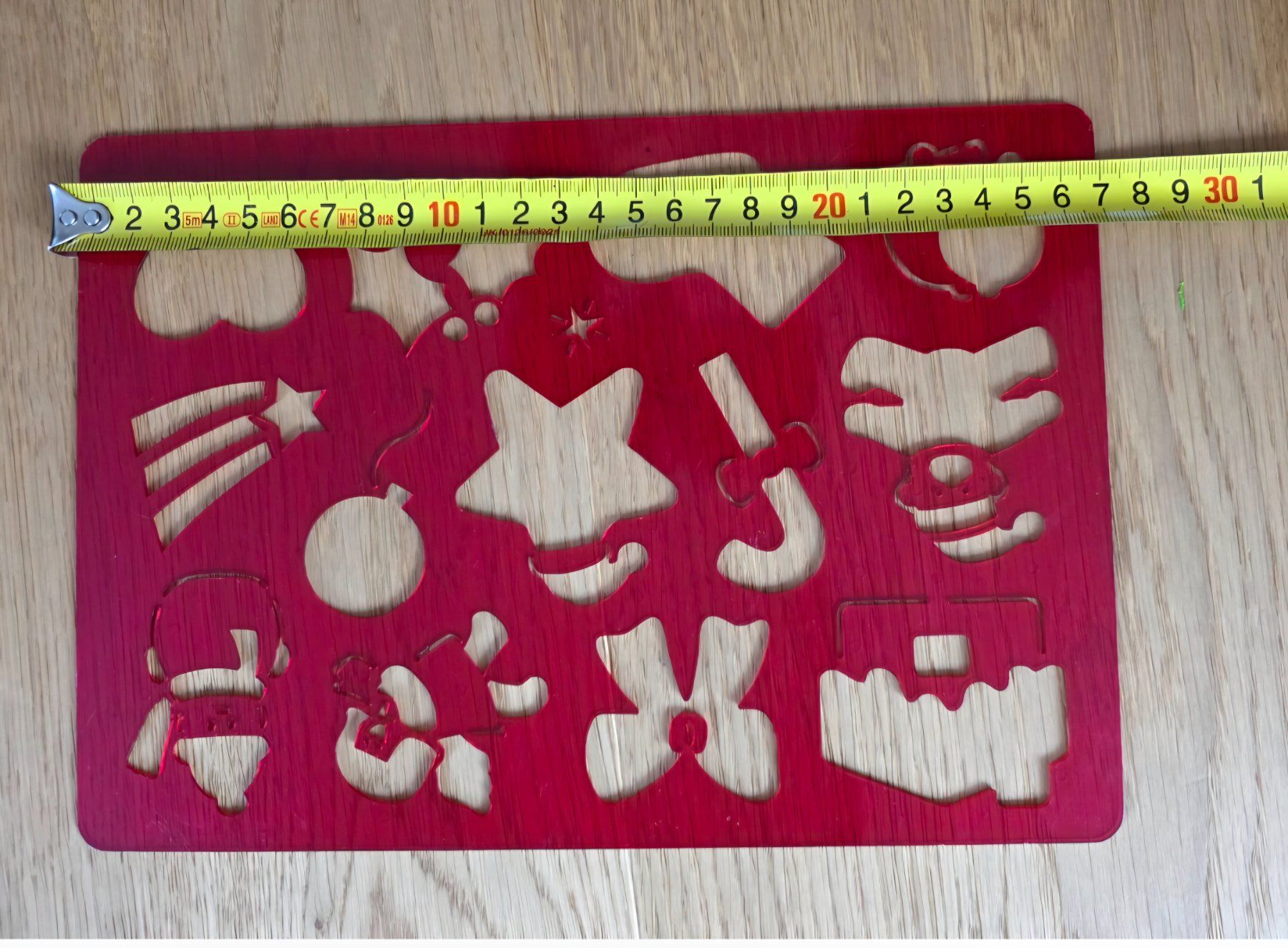 Kit bricolage: 2x Motiv-Schablone Weihnachten – Usato da Richterswil venduto da adora88 1