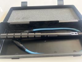 Sennheiser MKE 600 Richtmikrofon mit Kabel und Koffer