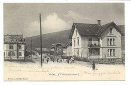 Nidau bei Biel (BE) Weiermattstrasse - Kinder - um 1900