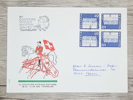 CL18 Enveloppe + Timbre Suisse 1970