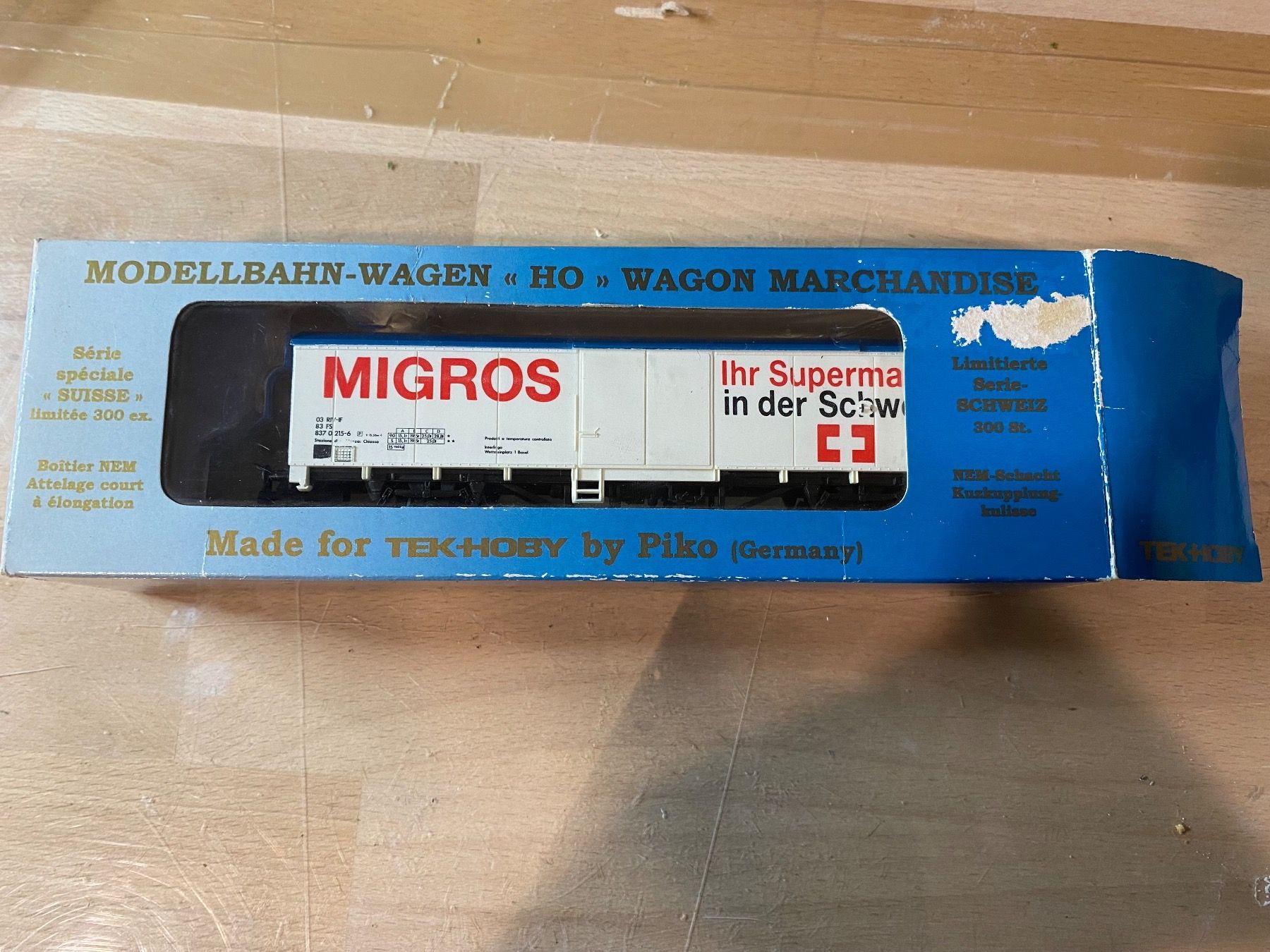 Piko Modellini di ferrovie: Piko = Güterwagen – Nuovo (secondo la descrizione) da Dübendorf venduto da Troggy