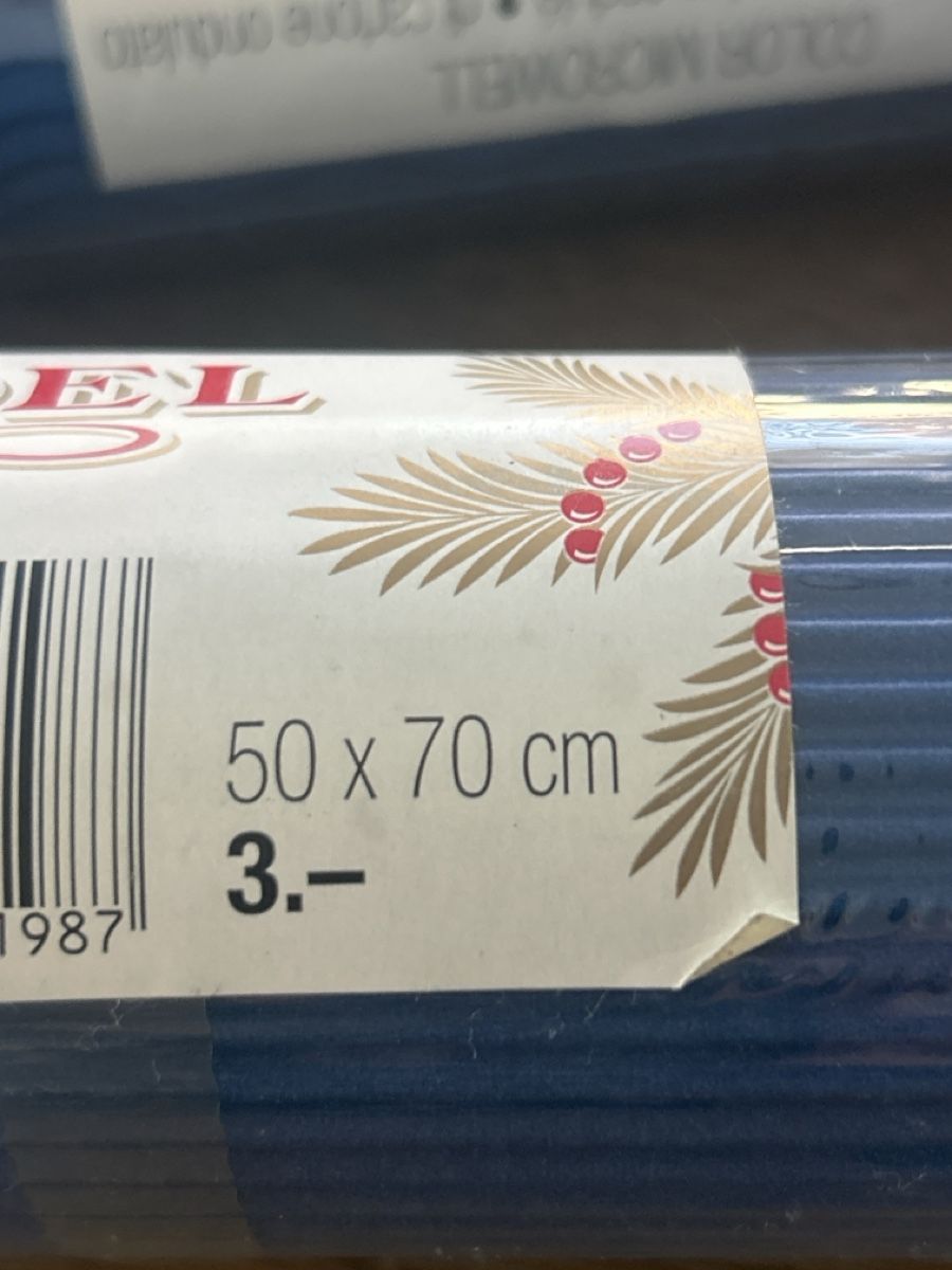 Carta: Wellpappe blau, 2 Rollen – Nuovo e nell'imballaggio originale da Wichtrach venduto da henzmann1 1
