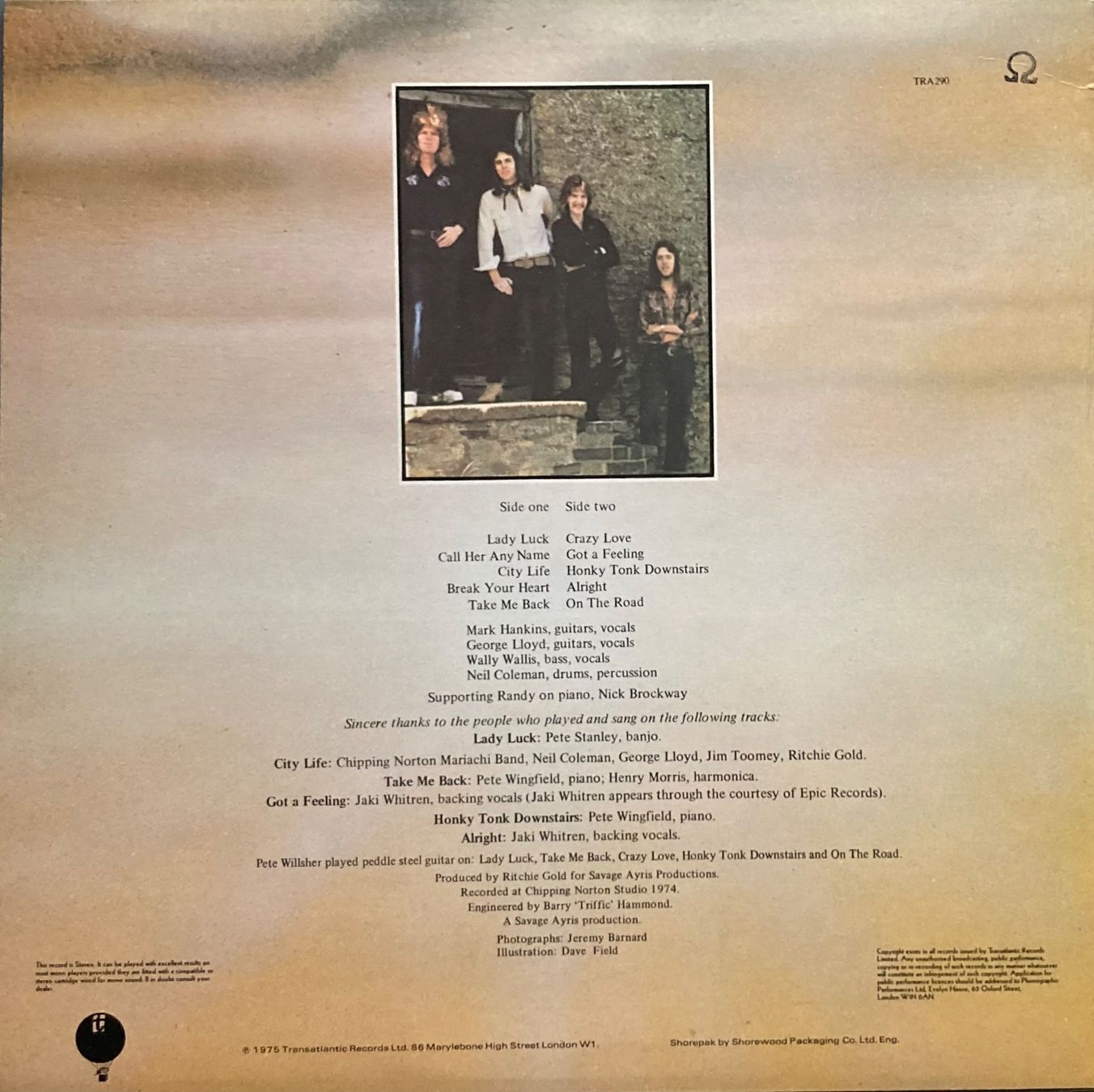 Dischi in vinile: RANDY - LADY LUCK – Usato da Poliez-Pittet venduto da Newtown-Records 1