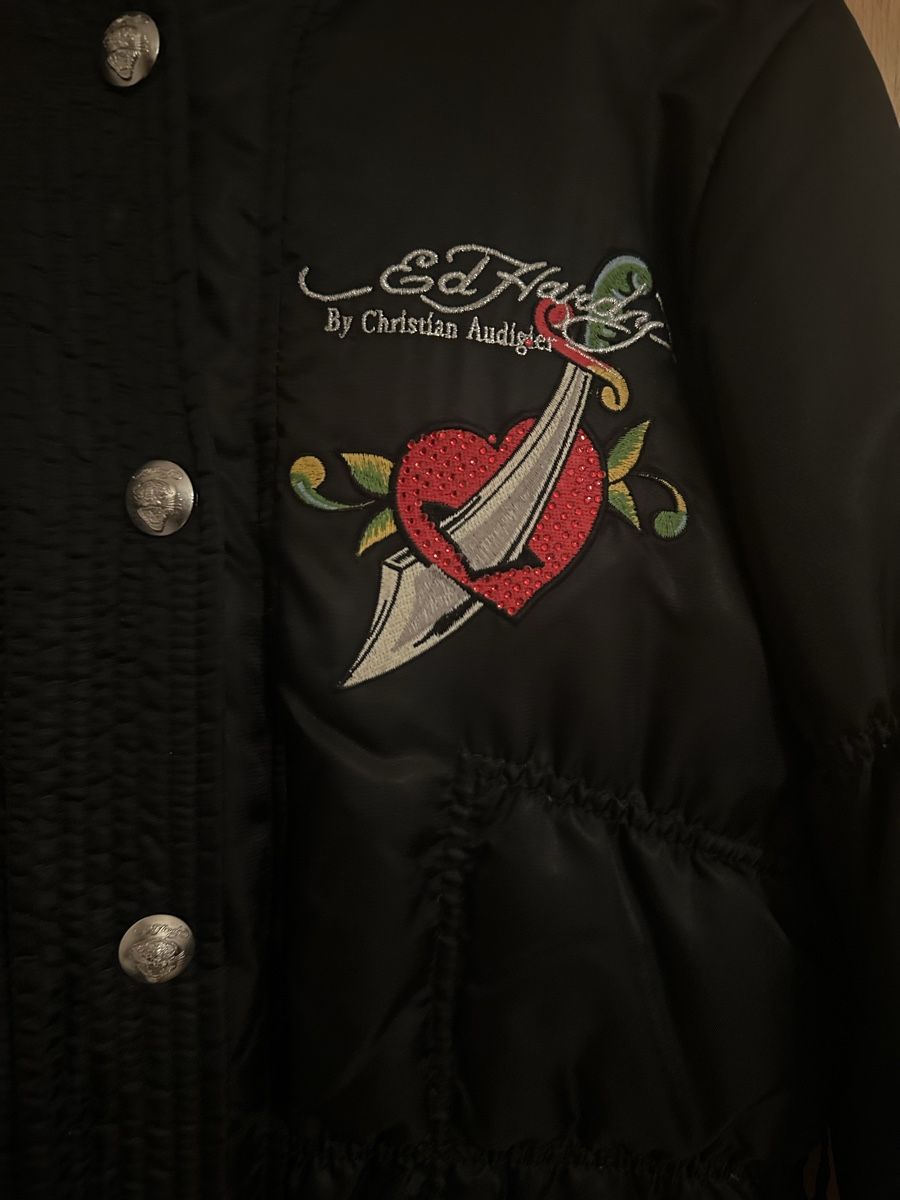 Ed Hardy Giacche: Ed Hardy Winter Jacke, schwarz, Grösse S – Usato da Neuenegg venduto da kar_smg9 4