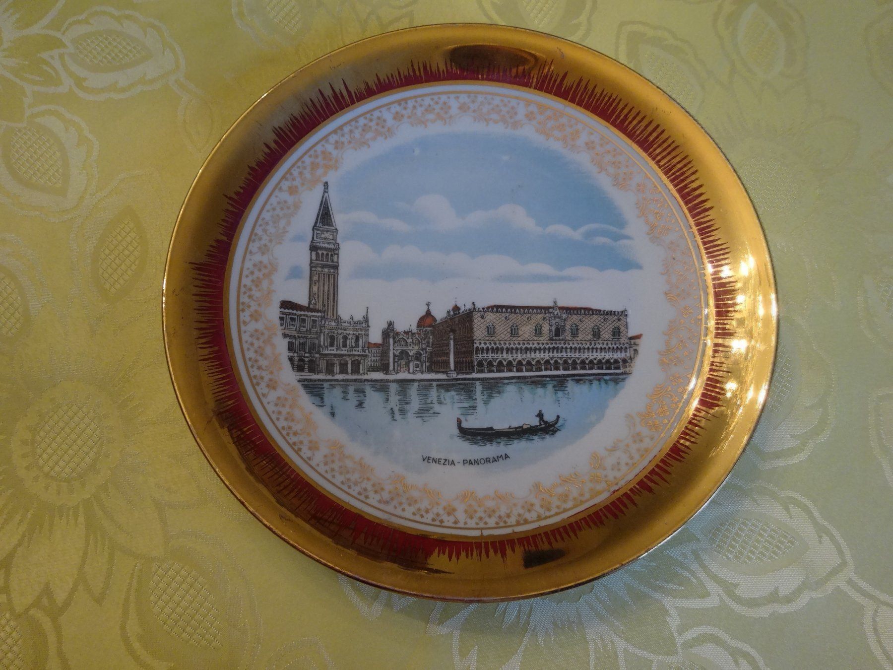 Teller: Assiette vintage - Venise – Gebraucht aus Biel/Bienne von milamila02 1