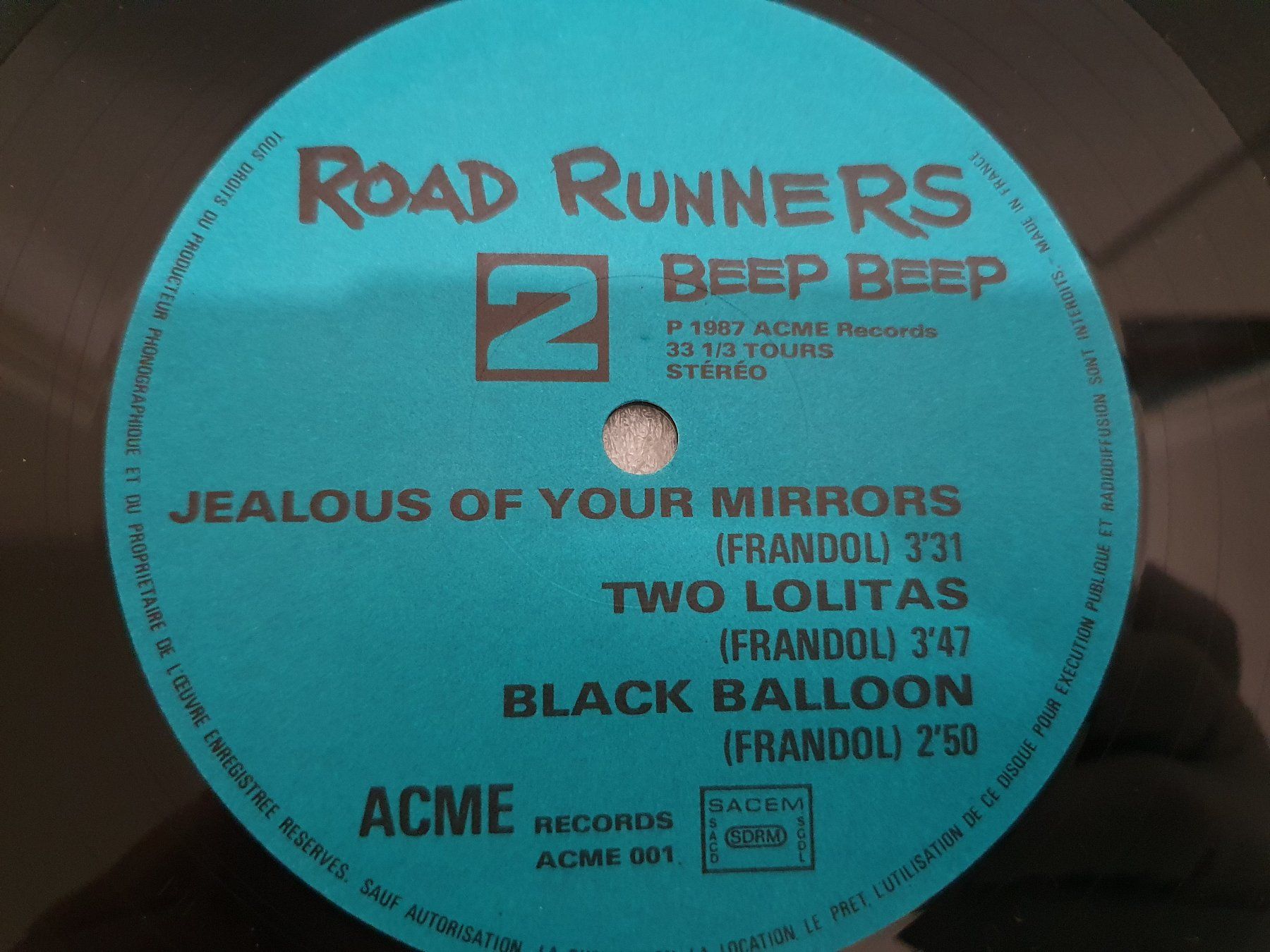 Dischi in vinile: Road Runners – Beep Beep – Usato da Uster venduto da Vinyl-Leidenschaft 5