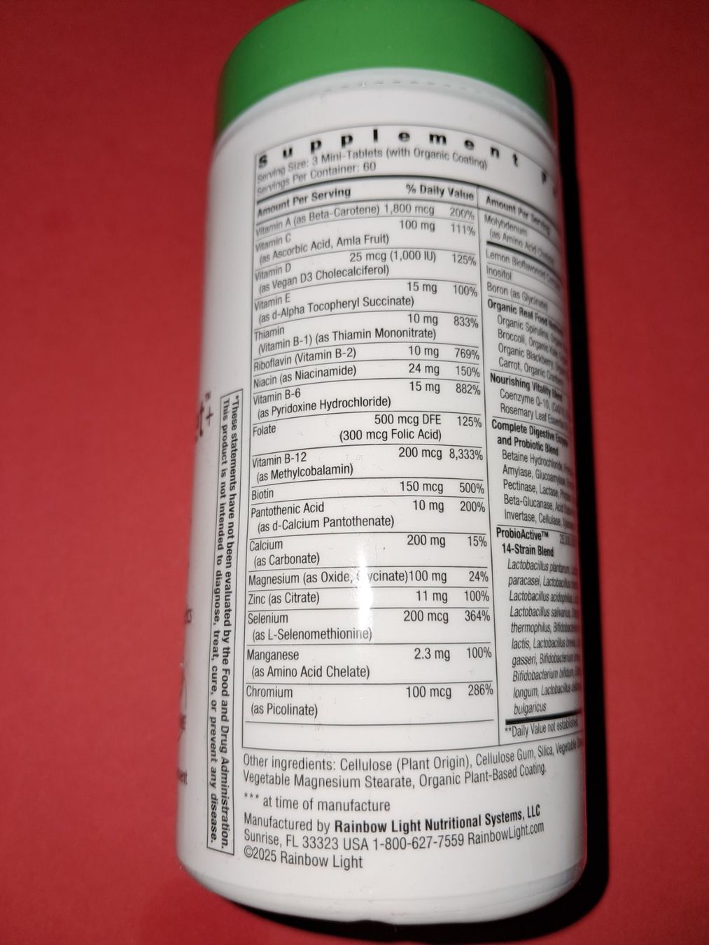 Cibi & Specialità: DARM Rainbow 50+ Vitamine Mineralstoffe Probiotika Enzyme – Nuovo e nell'imballaggio originale da Trübbach venduto da Adam123456 2