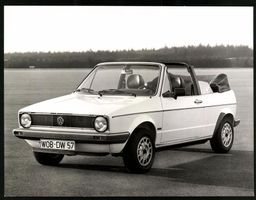 Fotografie Auto Volkswagen VW Golf I Cab