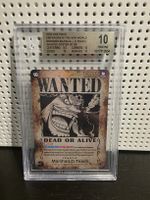 🔥 Beckett Pristine 10 Marshall D. Teach WANTED SP – English