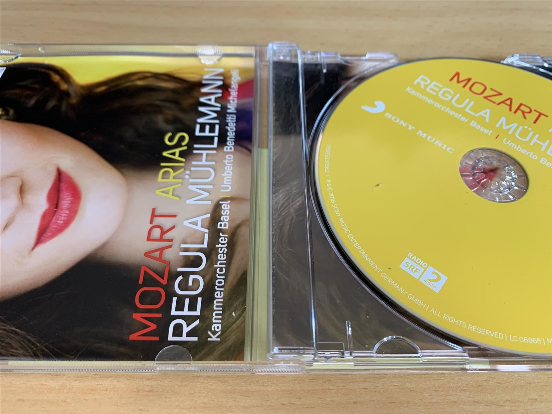 CD: Mozart - Arias - Regula Mühlemann – Usato da Rikon im Tösstal venduto da Alpenmutz 2