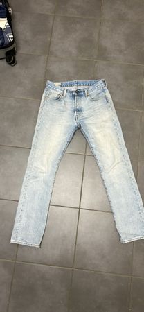 Premium Light Wash Levi's 501 Jeans