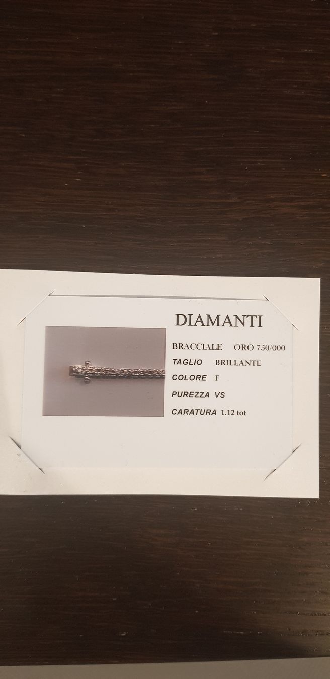 Bracciali & Braccialetti: Tennis karat 1.12 – Nuovo (secondo la descrizione) da Wiesendangen venduto da Patrizio88 1