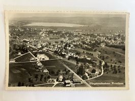 Ansichtskarte Flugaufnahme Wetzikon  1939