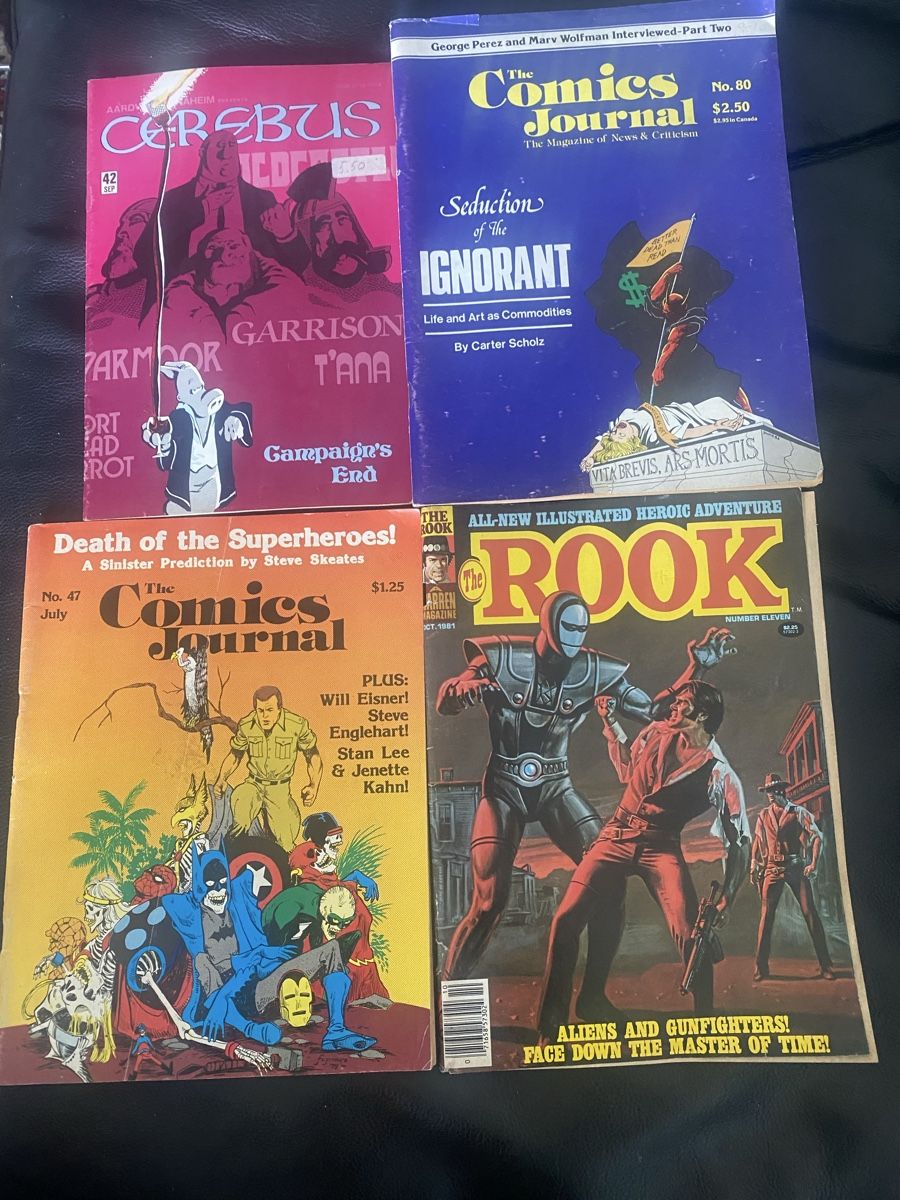 Revues & Magazines: Comics Journal from 80’ – D'occasion à Lausanne par Csamadhi