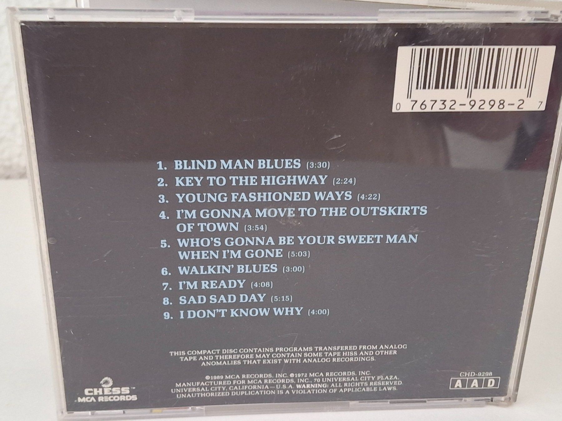 CDs: CD Muddy Waters - London Sessions – Gebraucht aus Aarberg von Jackup1 1