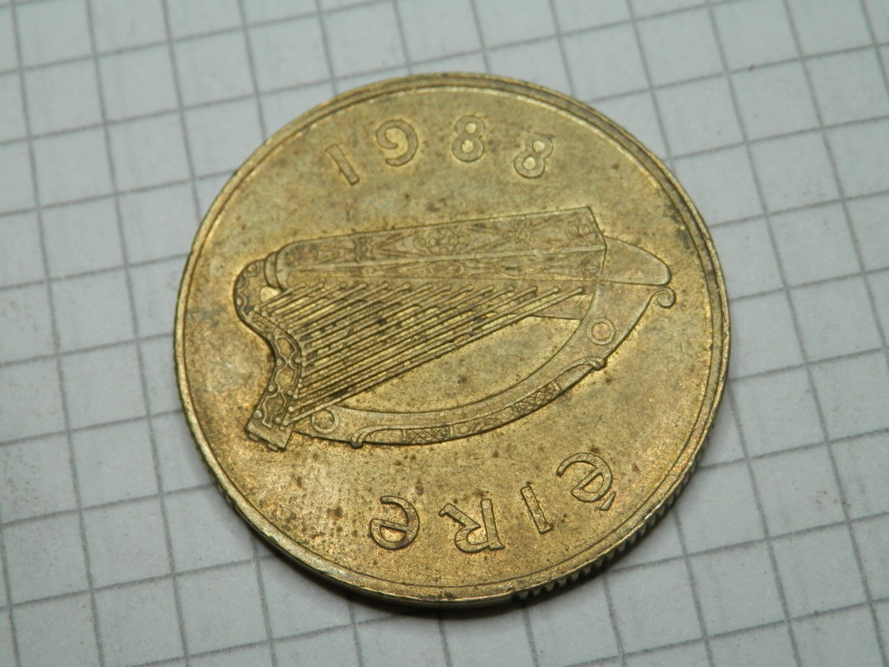 Alle Münzen: Irland  20 Pence, 1988 – Gebraucht aus Weiach von weiach81 1
