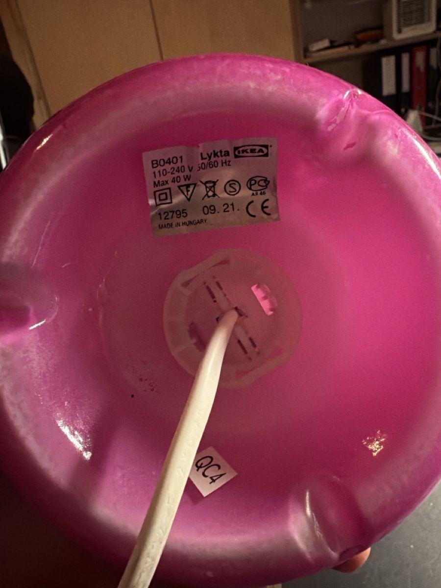 Ikea Lampen: Alte Lampe IKEA Lykta – Gebraucht aus Uster von lucabruegger 2