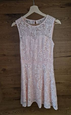 Spitzenkleid hellrosa von Dorothy Perkins, Grösse 38