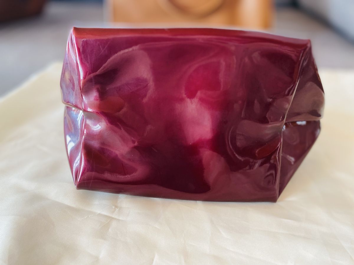 Longchamp Borse: Longchamp Mini Handtasche Lack bordeaux – Nuovo (secondo la descrizione) da Gossau ZH venduto da Lia_Chris 4