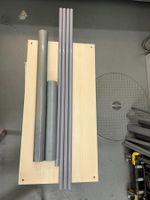 PVC 6 Stangen PVC Hohl-(Rohr-)Profil div.Durchmesser 25-53mm