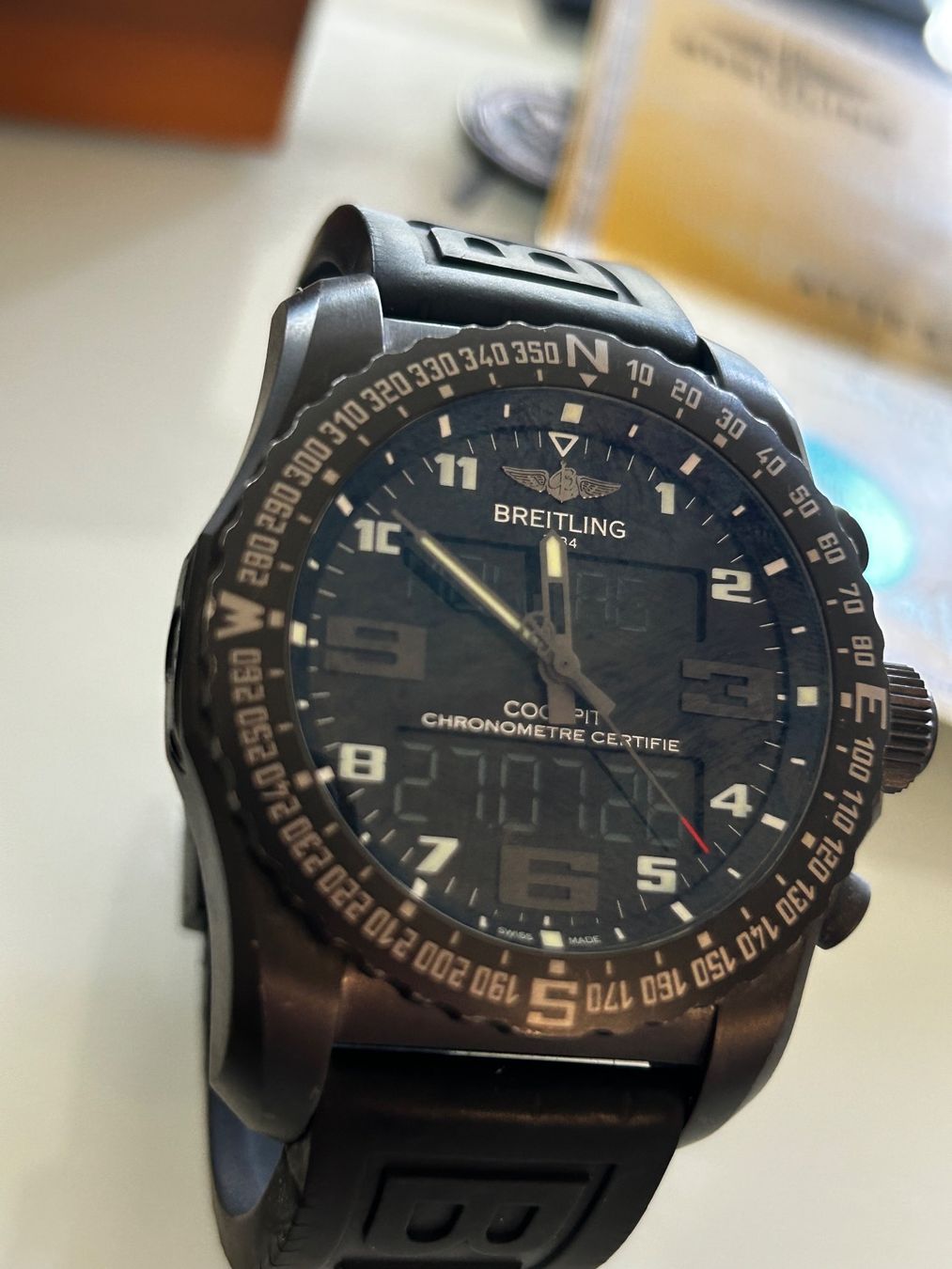 Breitling Uhren: Breitling Cockpit B50 – Gebraucht aus Basel von BAD-1