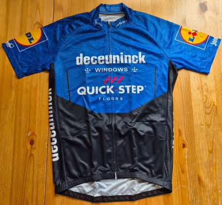 Radtrikot Deceuninck Quick Step Gr. L Velo Radsport Trikot