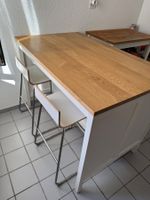 IKEA Kücheninsel + 2 Barhocker – Abholung bis 29.