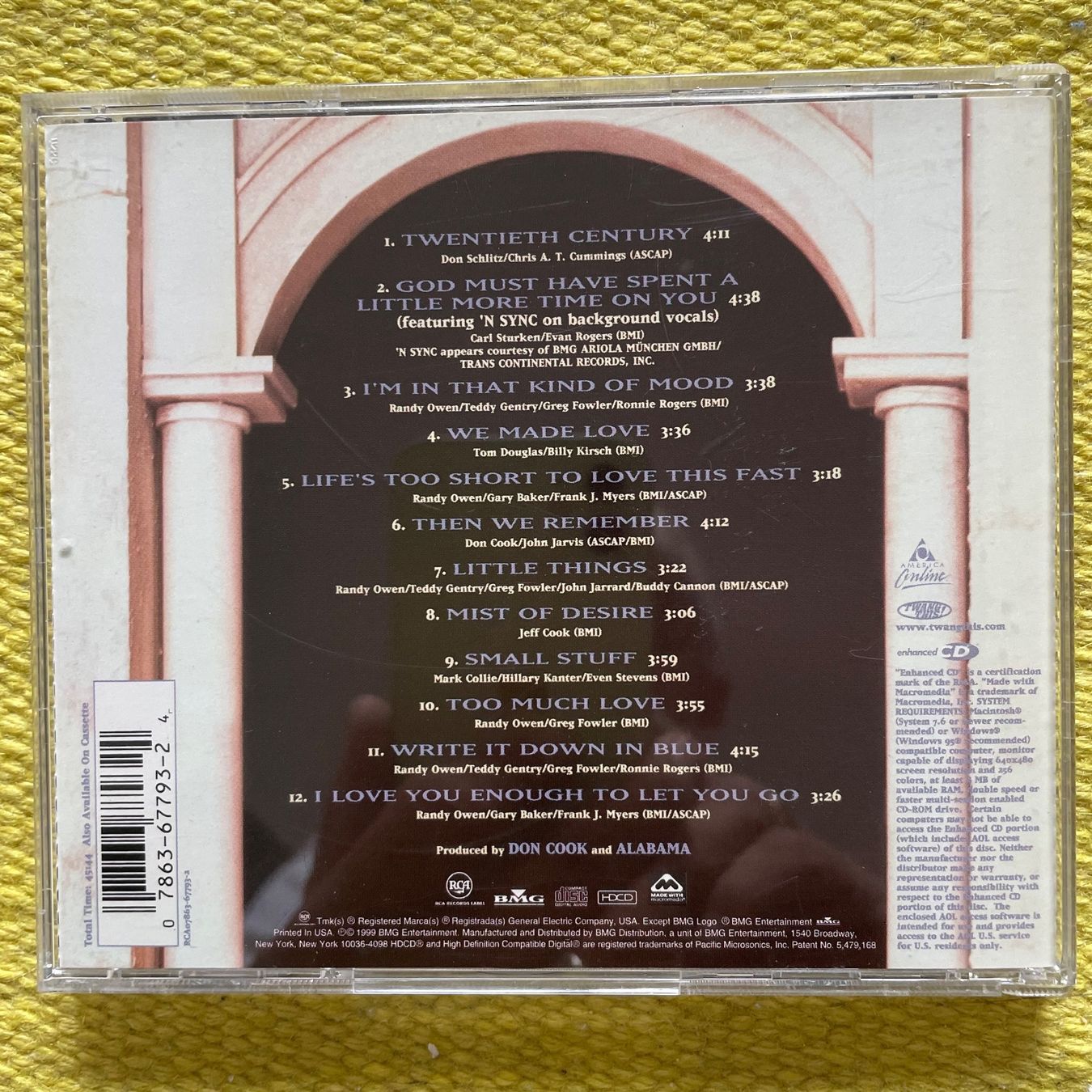 CD: ALABAMA-TWENTIETH CENTURY – Usato da Rorschacherberg venduto da CD-Roli 1
