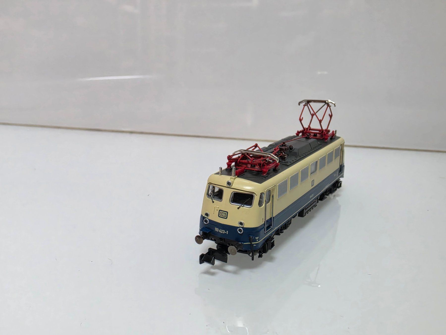 Fleischmann Modellini di ferrovie: Fleischmann DB BR110 DCC Sound 733877 – Nuovo e nell'imballaggio originale da Neuenhof venduto da ludovicco 3