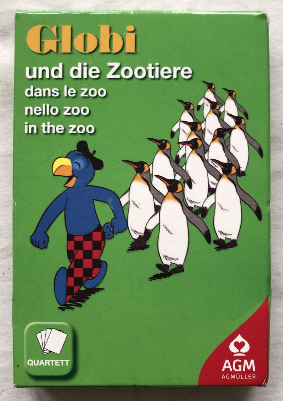 Spiele: GLOBI - Quartett - Globi und die Zootiere – Neu (gemäss Beschreibung) aus Schaffhausen von durruti