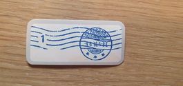 vintage Aufkleber Reisepass